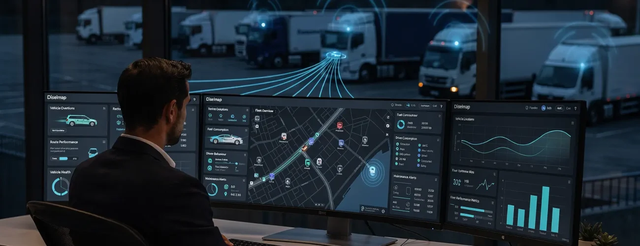 Connected operations providing real-time fleet and operational visibility